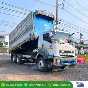 ISUZU FXZ 360แรงม้า รถบรรทุก 10ล้อ ดั้มพ์ ปี2012
