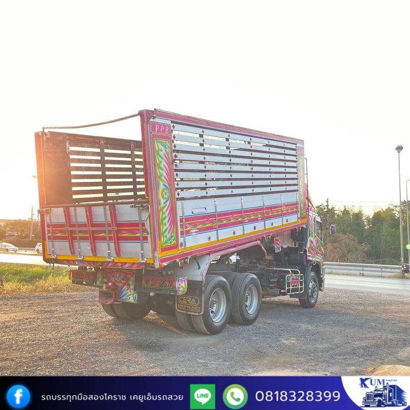 HINO FM 344แรงม้า รถบรรทุก 10ล้อ ดั้มพ์ ปี2013