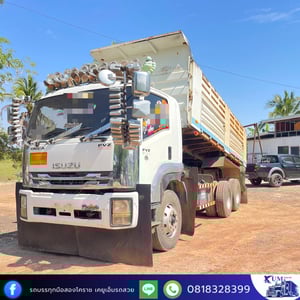 ISUZU FVZ 300แรงม้า รถบรรทุก 10ล้อ ดั้มพ์ ปี2014 ISUZU FVZ 300แรงม้า รถบรรทุก 10ล้อ ดั้มพ์ ปี2014