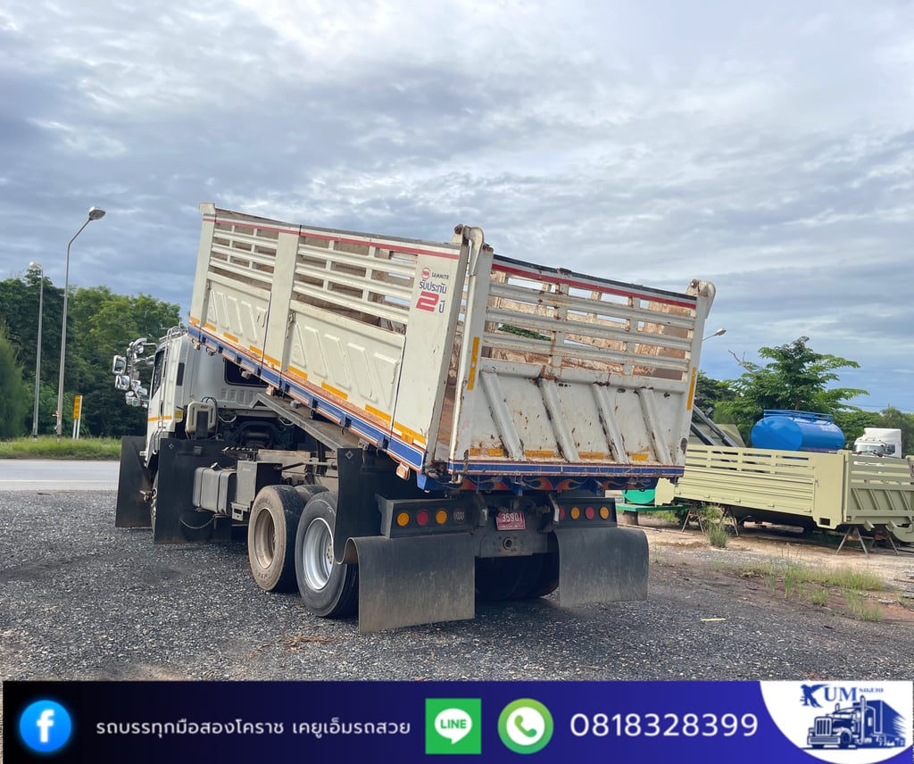 ISUZU FXZ 360แรงม้า รถบรรทุก 10ล้อ ดั้มพ์ ปี2013 ISUZU FXZ 360แรงม้า รถบรรทุก 10ล้อ ดั้มพ์ ปี2013
