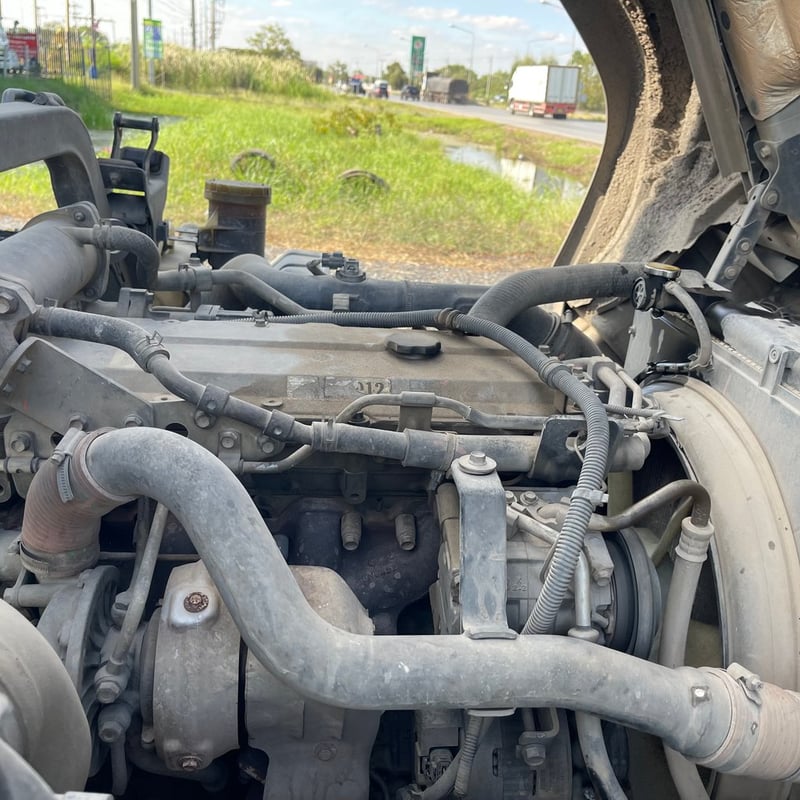 ISUZU FRR 210แรงม้า รถบรรทุก 6ล้อ ดั้มพ์ ปี2021