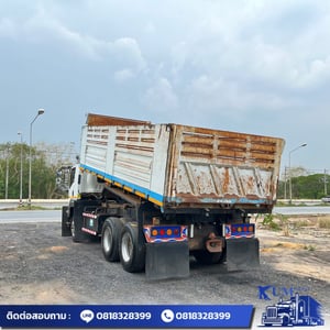 ISUZU FVZ 300แรงม้า รถบรรทุก 10ล้อ ดั้มพ์ ปี2024