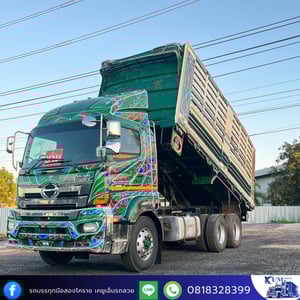 HINO FM 344แรงม้า รถบรรทุก 10ล้อ ดั้มพ์ ปี2018