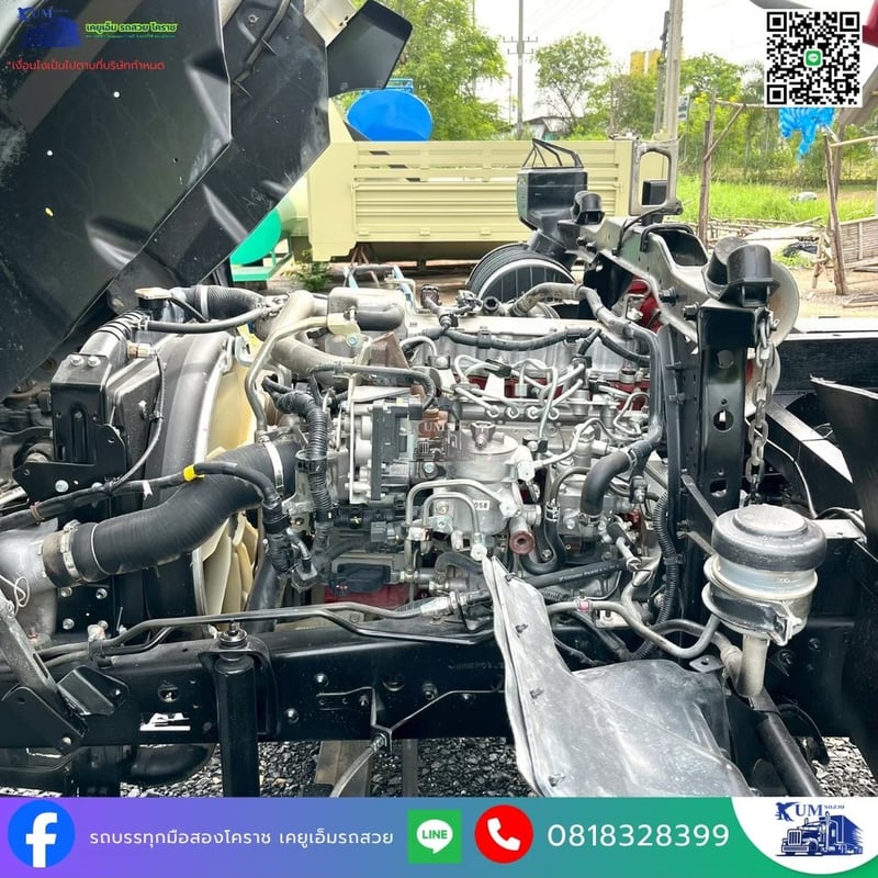 HINO FC 210แรงม้า รถบรรทุก 6ล้อ ดั้มพ์ ปี2022