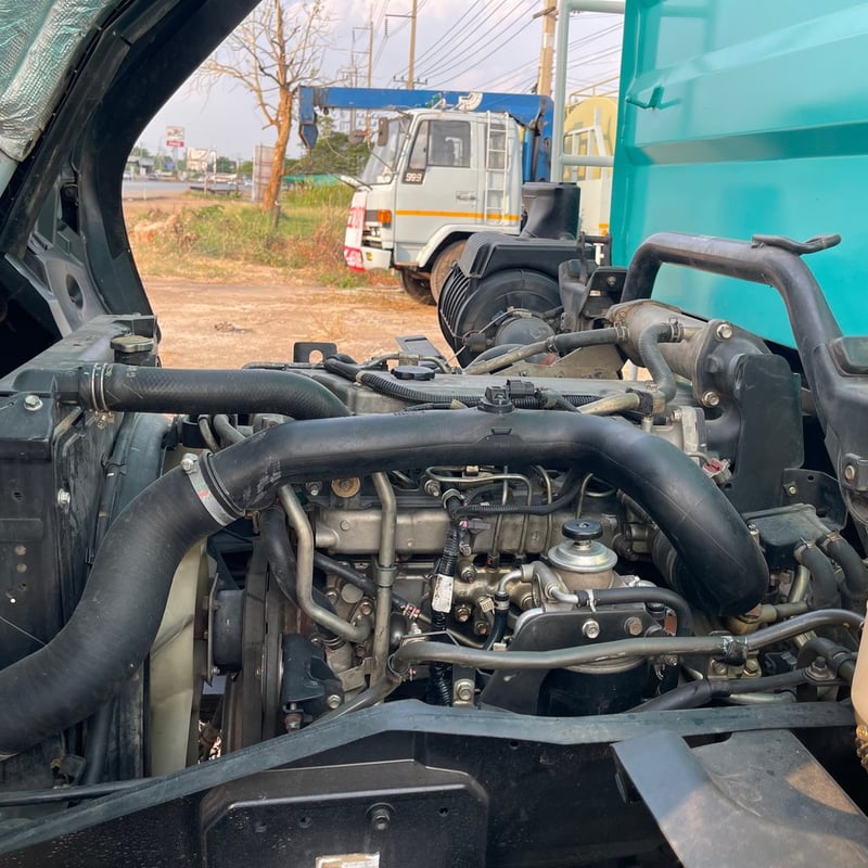 ISUZU FRR 190แรงม้า รถบรรทุก 6ล้อ ดั้มพ์ ปี2018