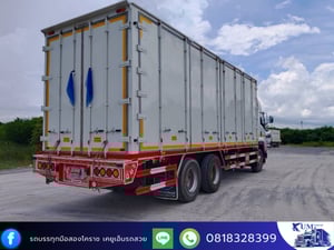 ISUZU FVM 240แรงม้า รถบรรทุก 10ล้อ ตู้แห้ง ปี2014