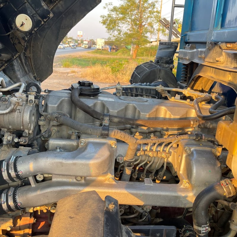 HINO FM 380แรงม้า รถบรรทุก 10ล้อ พ่วงแม่ลูก ปี2017 HINO FM 380แรงม้า รถบรรทุก 10ล้อ พ่วงแม่ลูก ปี2017