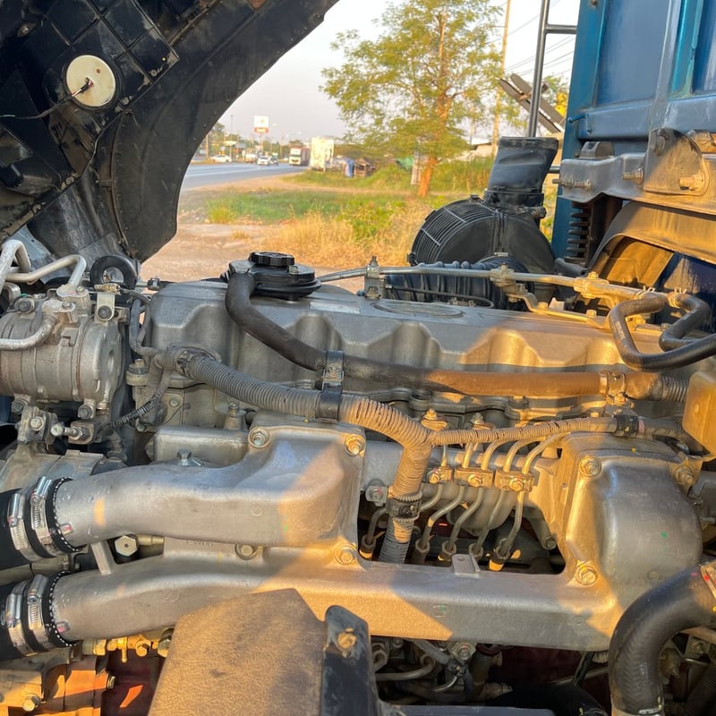 HINO FM 380แรงม้า รถบรรทุก 10ล้อ พ่วงแม่ลูก ปี2017