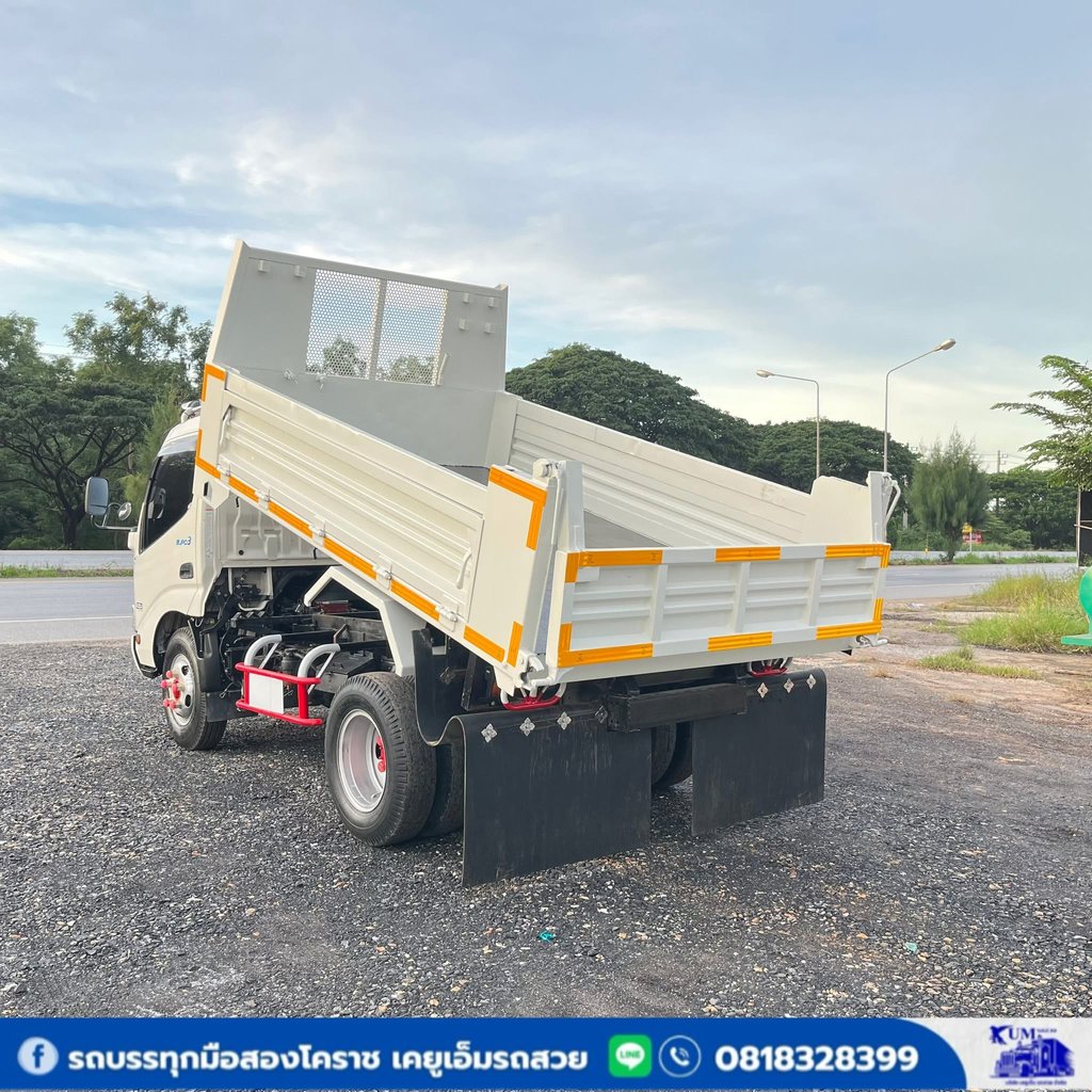 HINO XZU 150แรงม้า รถบรรทุก 6ล้อ ดั้มพ์ ปี2023