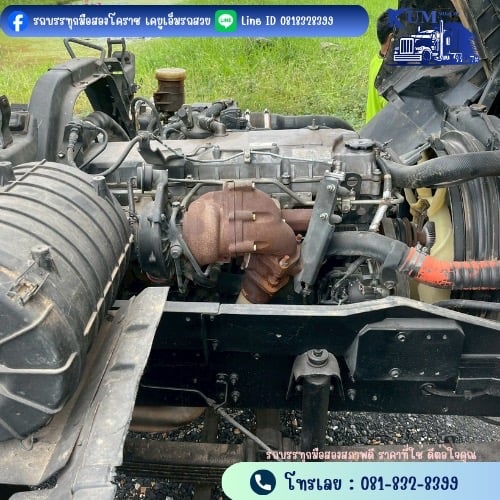 ISUZU FTR 240แรงม้า รถบรรทุก 6ล้อ ดั้มพ์ ปี2014