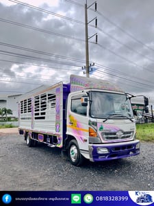 HINO FC 175แรงม้า รถบรรทุก 6ล้อ กระบะเหล็ก ปี2016