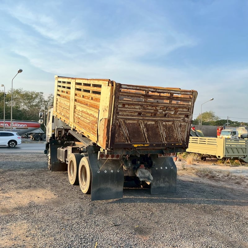 ISUZU FXZ 360แรงม้า รถบรรทุก 10ล้อ ดั้มพ์ ปี2016