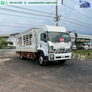 ISUZU FTR 240แรงม้า รถบรรทุก 6ล้อ กระบะคอกสูง ปี2011