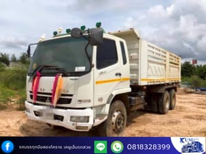 MITSUBISHI FUSO FN 270แรงม้า รถบรรทุก 10ล้อ ดั้มพ์ ปี2011