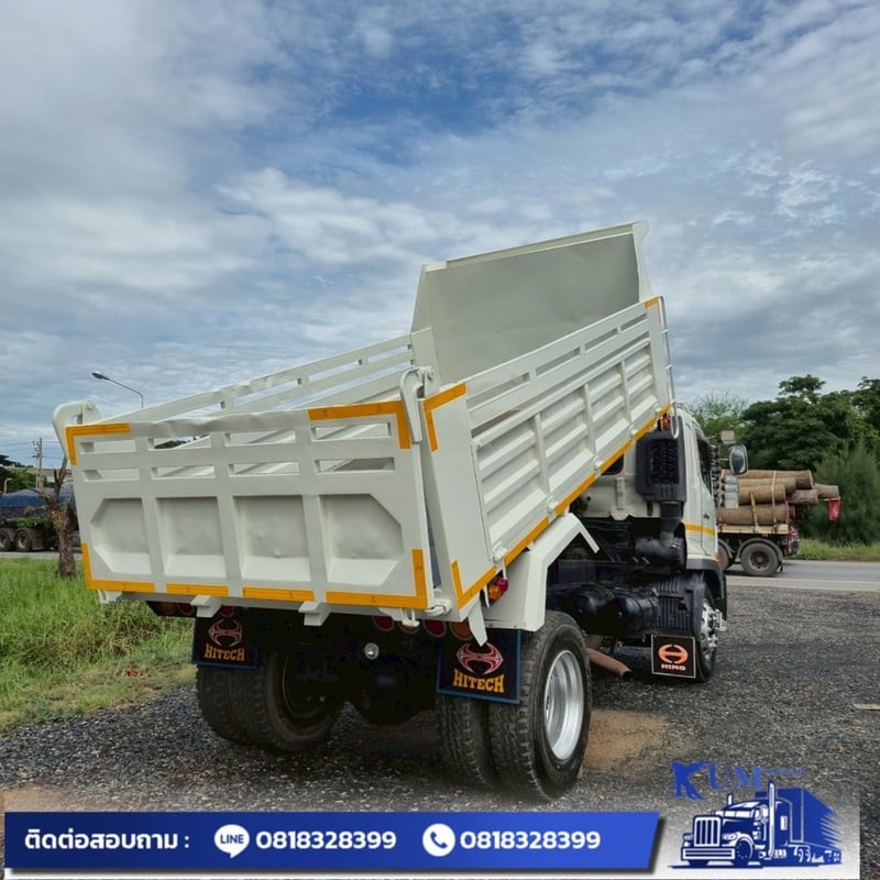 รถหกล้อดั้มพ์ ปี 60 เครื่อง 260 แรง