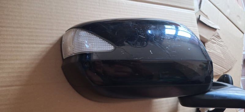 กระจกมองข้าง Honda jazz ge ข้างขวา ปี2009-2012 สีดำ 