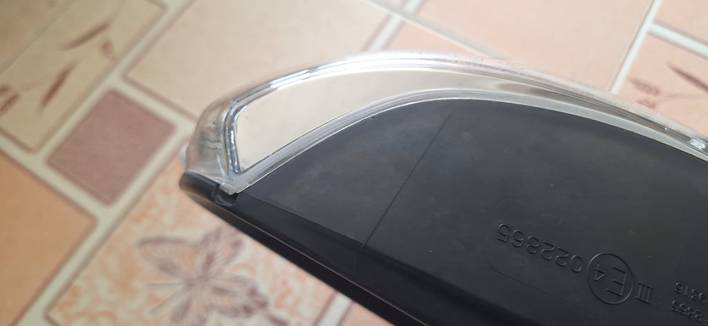 กระจกมองข้าง Toyota Prius ข้างขวา สีขาว