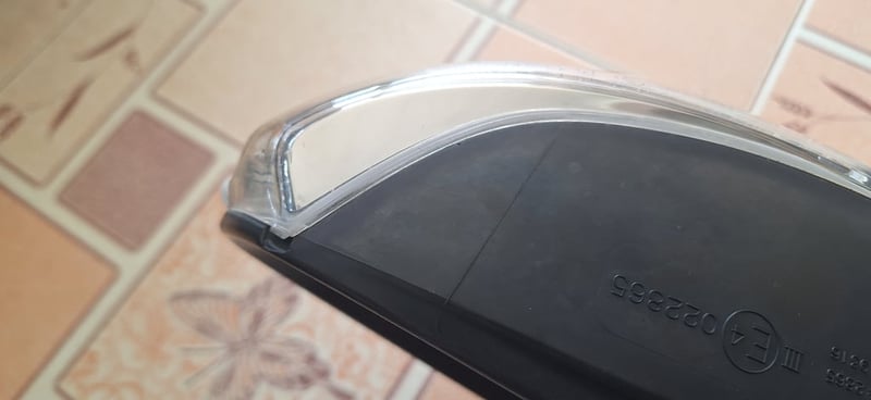 กระจกมองข้าง Toyota Prius ข้างขวา สีขาว