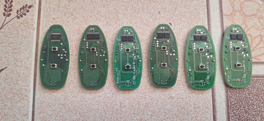 วงจรกุญแจรีโมท Nissan แท้ 