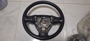 พวงมาลัยTOYOTA Wish แท้ หนังเย็บ พวงมาลัยTOYOTA Wish แท้ หนังเย็บ