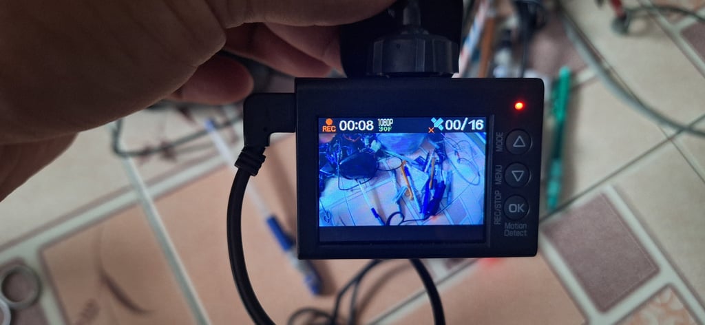 กล้องติดหน้ารถ Yupiteru มือสองญี่ปุ่น รุ่น DRY-ST3000 