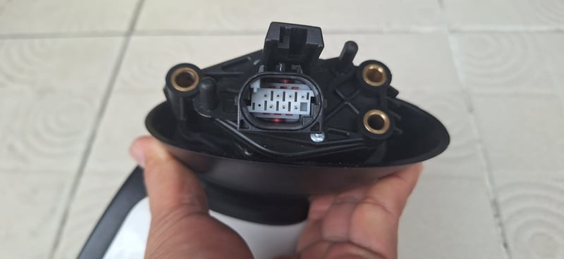 กระจกมองข้าง Mini Cooper R50 แท้ ข้างซ้าย สีขาว