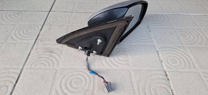 กระจกมองข้าง NISSAN Teana j31 แท้ ข้างขวา สีบอร์น 