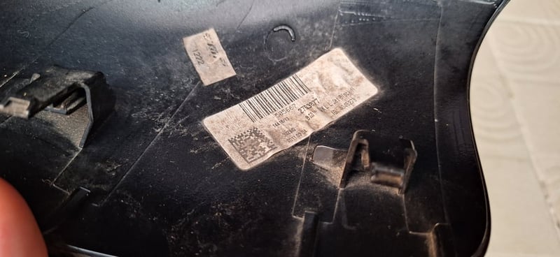 ฝาครอบกระจกมองข้าง Mini R56 แท้ ข้างซ้าย สีดำ