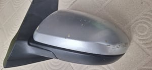 กระจกมองข้าง Mazda2 แท้ ข้างซ้าย โฉมแรก สีบอร์นเงิน