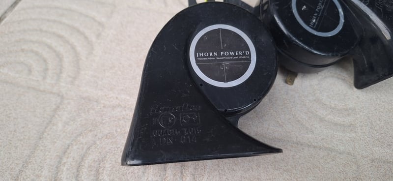 แตร Hamaden มือสองญี่ปุ่น เหมือนกันกับ ยี้ห้อ Denso