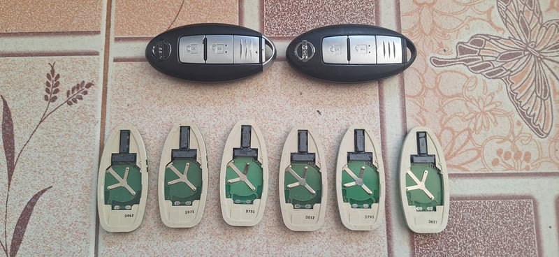 วงจรกุญแจรีโมท Nissan แท้ 