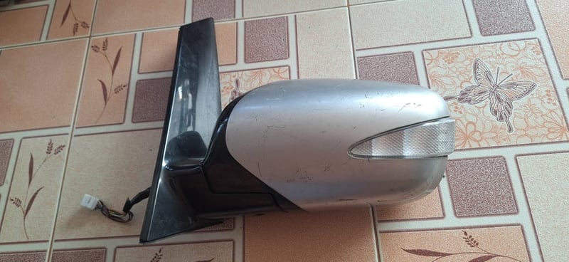 กระจกมองข้าง Mitsubishi Space Wagon แท้ ข้างซ้าย 