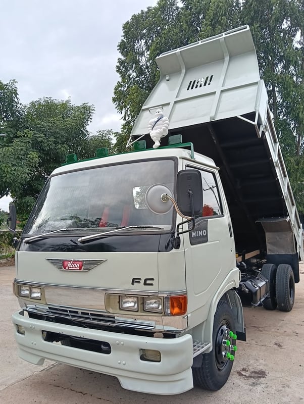 ขายรถ 6ล้อดั๊มพ์ Hino Fc ซุปเปอร์เสี่ย รถพร้อมใช้งาน เอกสารพร้อมโอน