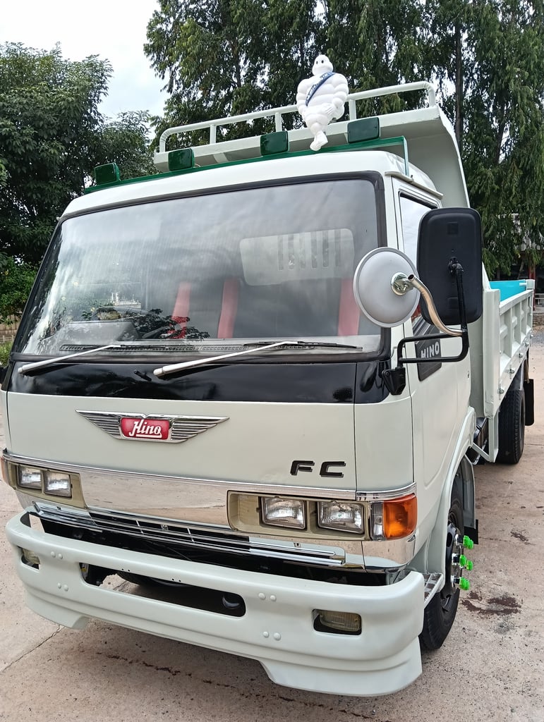 ขายรถ6ล้อดั๊มพ์ Hino Fc 120แรง รถพร้อมใช้งาน เอกสารพร้อมโอน