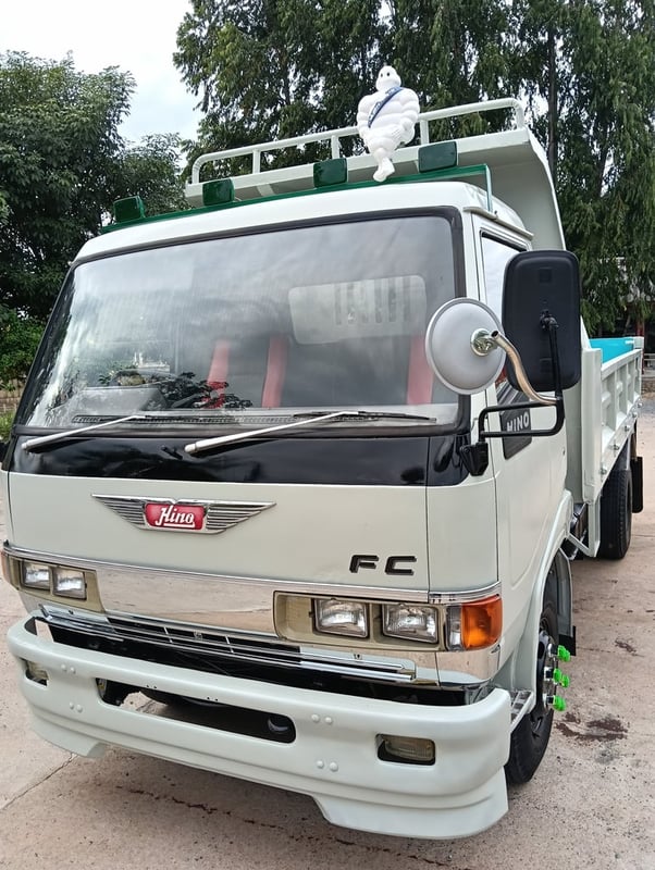 ขายรถ6ล้อดั๊มพ์ Hino Fc 120แรง รถพร้อมใช้งาน เอกสารพร้อมโอน