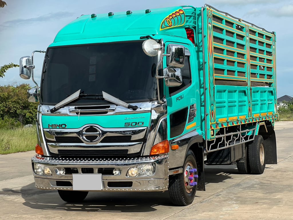 HINO FC 250แรงม้า รถบรรทุก 6ล้อ ดั้มพ์ ปี2023