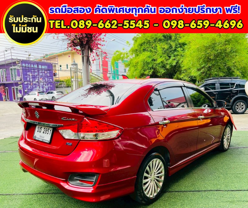 ✨ 2021 Suzuki Ciaz 1.2 RS รุ่น TOP สุด  ✅ ไมล์แท้เพียง 50,xxx กม.