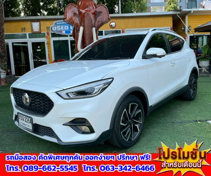 🎯ปี2025 MG ZS 1.5 V SUV 📌รุ่นTOP มีซันรูฟ i-Smart 📌กล้อง 360 องศา ✅ไมล์แท้ 36,xxx กม.มีรับประกันศูนย์MG 💥เครื่องยนต์ เบนซิน 🔥เกียร์ออโต้