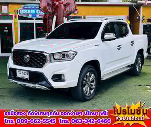 🎯ปี2021 MG Extender 2.0 Double Cab Grand X 4WD. ✅ไมล์แท้ 132,xxx กม. 💥เครื่องยนต์ ดีเซล 🔥เกียร์ออโต้