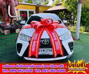 🎯ปี2022 Toyota YARIS 1.2  Entry ✅ไมล์แท้ 85,xxx กม.  💥เครื่อง เบนซิน+ติดแก็ส LPG 🔥 เกียร์ออโต้