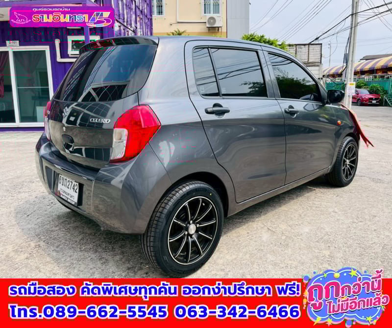 🌸ปี2025 Suzuki CELERIO 1.0  GA 🌺เกียร์ธรรมดา 🔫ไมล์แท้เพียง 52,xxx กม. 🌊เครื่องยนต์เบนซิน