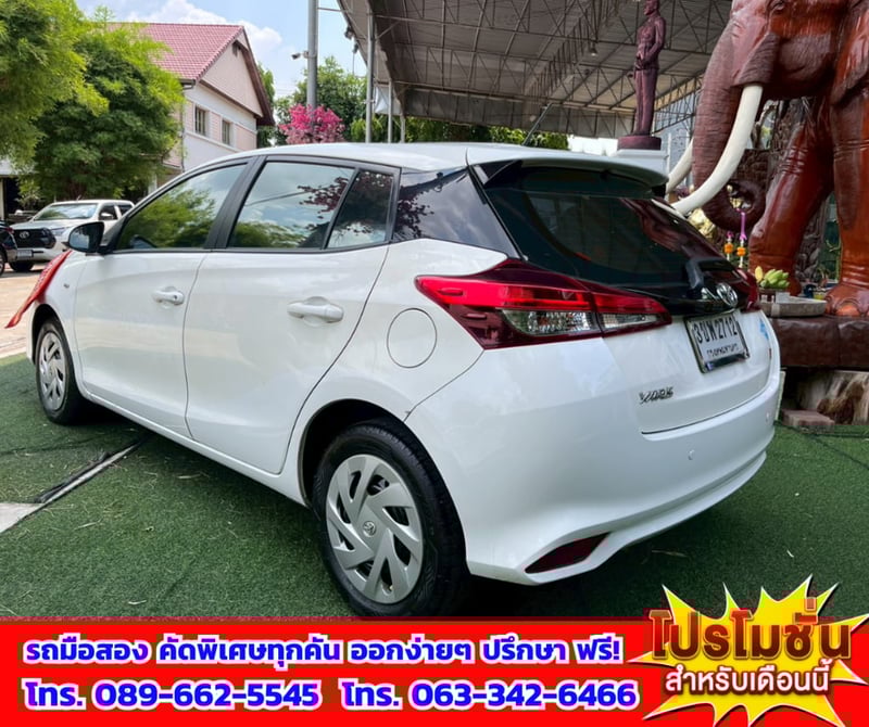 🎯ปี2022 Toyota YARIS 1.2  Entry ✅ไมล์แท้ 132,xxx กม.  💥 เครื่อง เบนซิน+ติดแก็ส LPG 🔥 เกียร์ออโต้
