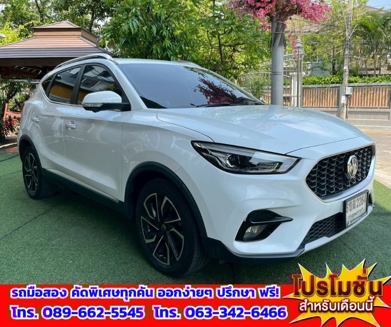 🎯ปี2025 MG ZS 1.5 V SUV 📌รุ่นTOP มีซันรูฟ i-Smart 📌กล้อง 360 องศา ✅ไมล์แท้ 36,xxx กม.มีรับประกันศูนย์MG 💥เครื่องยนต์ เบนซิน 🔥เกียร์ออโต้