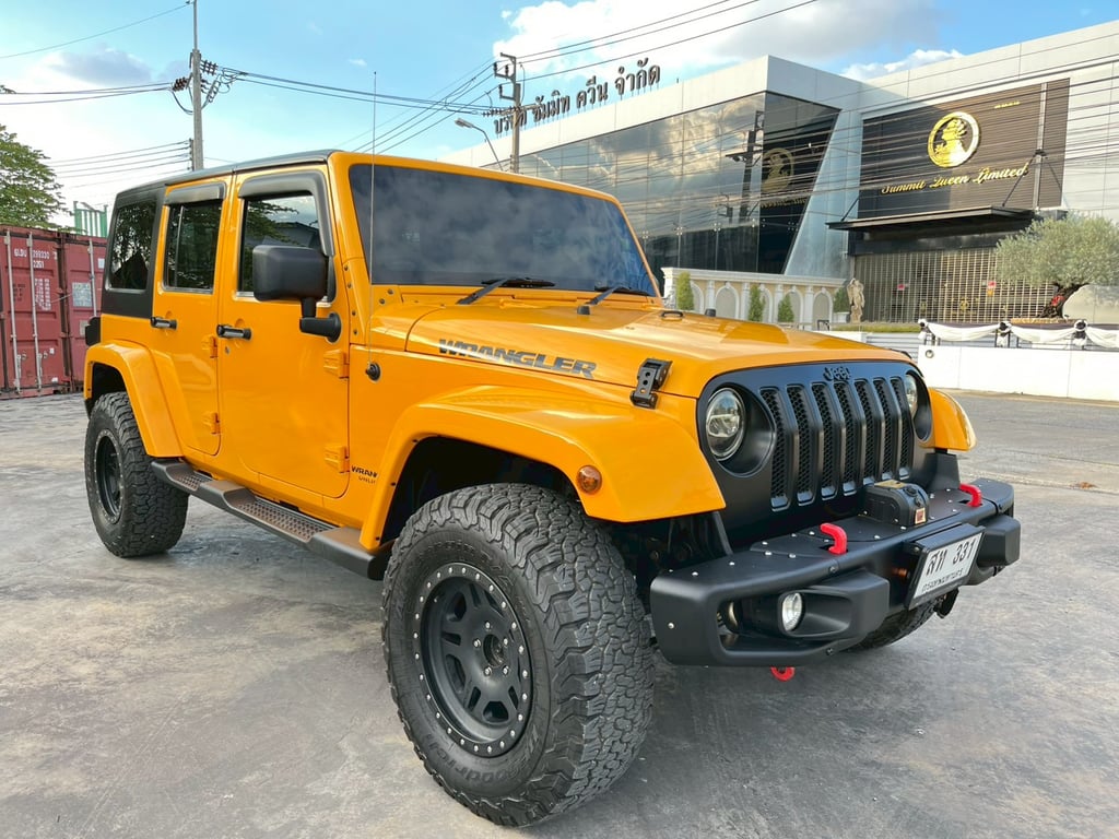 👑 JEEP WRANGLER 2.8 UNLIMITED CRD 4WD! ปี 2014! 👑 👑 JEEP WRANGLER 2.8 UNLIMITED CRD 4WD! ปี 2014! 👑