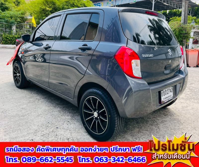 🎯ปี2025 Suzuki CELERIO 1.0 GA ✅ไมล์แท้ 52,xxx กม. 💥เครื่องยนต์ เบนซิน 🔥เกียร์ธรรมดา