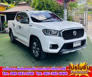 🎯ปี2021 MG Extender 2.0 Double Cab Grand X 4WD. ✅ไมล์แท้ 132,xxx กม. 💥เครื่องยนต์ ดีเซล 🔥เกียร์ออโต้