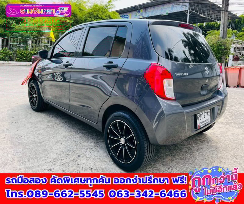 🌸ปี2025 Suzuki CELERIO 1.0  GA 🌺เกียร์ธรรมดา 🔫ไมล์แท้เพียง 52,xxx กม. 🌊เครื่องยนต์เบนซิน