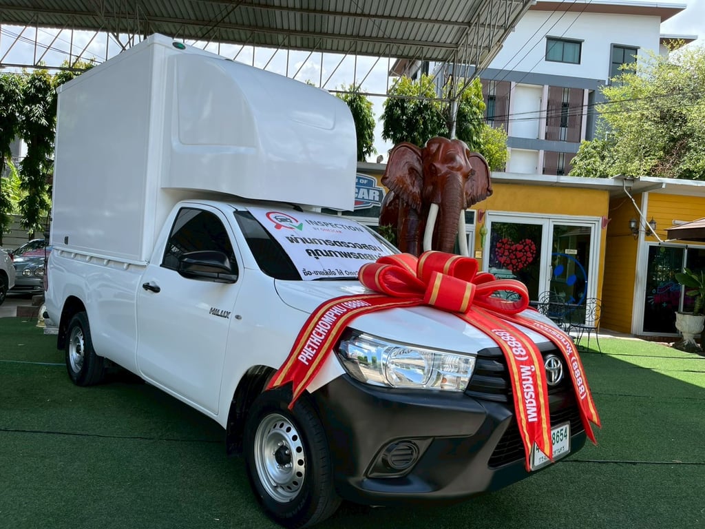 TOYOTA REVO SINGLECAB 2.4 J ตู้ทึปหลังคาสูง ปี 2018