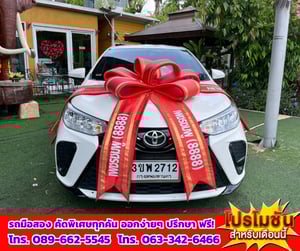 🎯ปี2022 Toyota YARIS 1.2  Entry ✅ไมล์แท้ 132,xxx กม.  💥 เครื่อง เบนซิน+ติดแก็ส LPG 🔥 เกียร์ออโต้