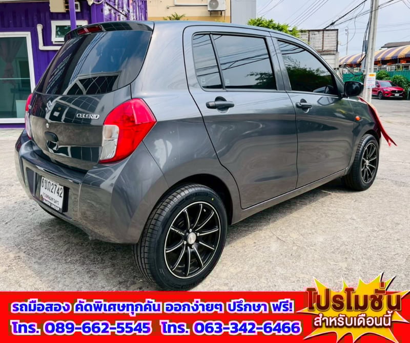 🎯ปี2025 Suzuki CELERIO 1.0 GA ✅ไมล์แท้ 52,xxx กม. 💥เครื่องยนต์ เบนซิน 🔥เกียร์ธรรมดา